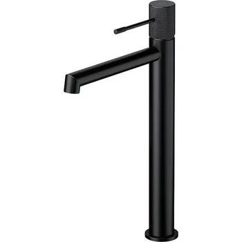 Vodovodní baterie CERSANIT 3D Baterie Cersanit Zen umyvadlová stojánková vysoká, černá, S951-596 S951-596