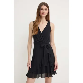 Dámské šaty Šaty Morgan ROSVAL ROSVAL.NOIR černá 99X, vel. 44