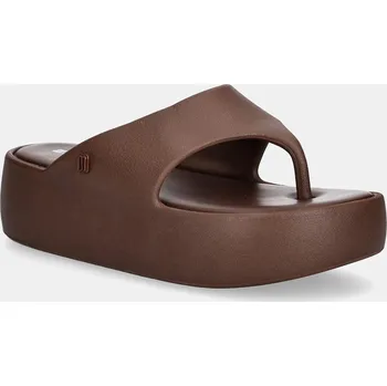Dámské žabky Žabky Melissa MELISSA FREE PLATFORM THONG AD M.36088.BE885 hnědá 89X, EUR 41/42