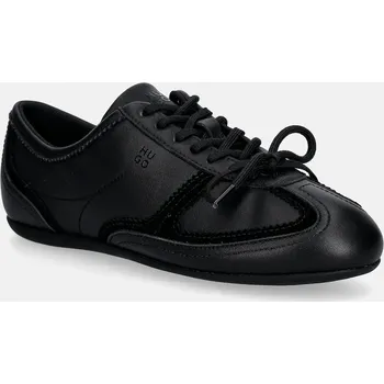 Pánská obuv Kožené tenisky HUGO Mystie 50557913.001 černá 99X, EUR 36