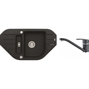 Granitový dřez Alveus SET NIAGARA 60/91 + BATERIE NINA/91 + 5 % sleva v košíku s kódem SLEVA5