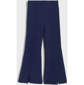 Dívčí kalhoty Sinsay - Kalhoty flare - námořnická modrá - 636AS-59X - 636AS-59X-116