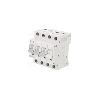 Jistič Jistič 230/400VAC Ijmen 25A Póly 3+N DIN Průběh B 6kA IP20