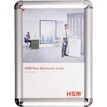 Kliprám s kulatými rohy 25 mm, A1 59,4 x 84,1 cm