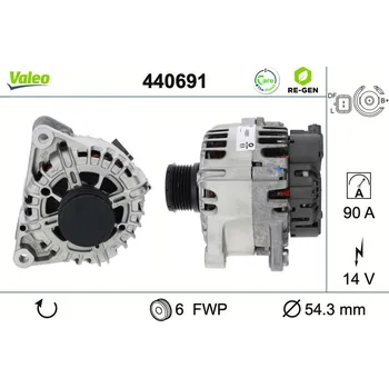 Alternátor Generátor VALEO 440691