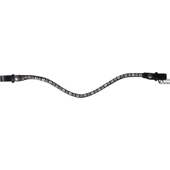 Jezdectví Čelenka HKM -AMAZING- - Černá/modrá+duhová - Pony