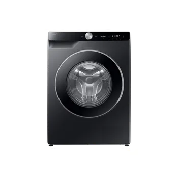 Pračka 10kg Parní Pračka s AI Energy Režimem a AI Wash Černá