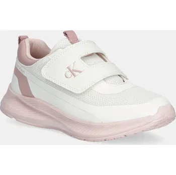 Dětská móda Dětské tenisky Calvin Klein Jeans V1A9.83230.30.34 růžová 30X, EUR 34