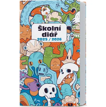Diář Školní diář Kamil 2025/2026 - týdenní, Monstra