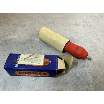 Sponkovačka Stará elektronka (pentoda) Tungsram Rapid EF9, stav "NOS"