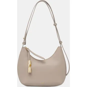 Módní doplněk Kožená kabelka Furla Goccia S WB01500.BX3353.4488S hnědá 84X, vel. ONE SIZE