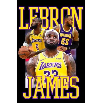 Obraz Nažehlovačka Termo Aplikace Nálepka na Oblečení LEBRON JAMES BASKETBALISTA NBA