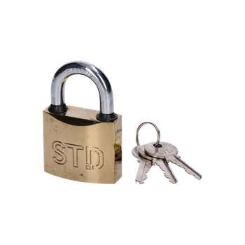 Visací zámek KOVIAN, s.r.o. visiací zámok, bronzová farba, oceľový, 63mm, s gumovým tesnením