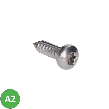 KOVIAN, s.r.o. Nerezový vrut samořezný (6,3x22 mm) půlkulatá hlava, TX30, DIN7981C/A2 /AISI304, balení 500 ks, ISO 14585