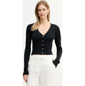 Dámský svetr Kardigan Silvian Heach RAUEN GPP26394CD černá 99X, vel. XL