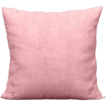 Povlak na polštářek Dekorační povlak na polštář, 40x40 cm, pudrově růžová