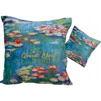 Polštář Polštář s výplní/zip - C. Monet, Lekníny (CARMANI)