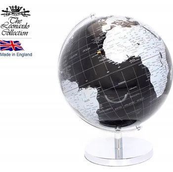 Velký glóbus - na stříbrném podstavci