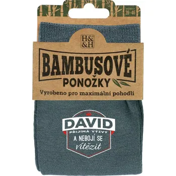 Pánské ponožky Albi Bambusové ponožky - David vel. 39-46