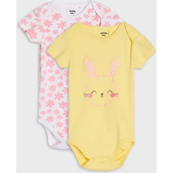 Kojenecký body Sinsay - Sada 2&nbsp;bavlněných body - jiné - 525GK-14X - 525GK-14X-62