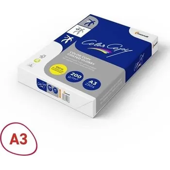 Kancelářský papír Spec.papír Color Copy Coated-A3,200g/m2,lesk,250ks