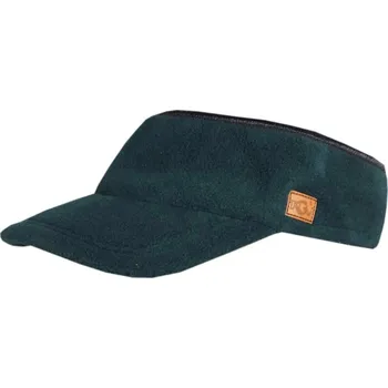 Zimní čelenka Čelenka funkční Fleece PINGU s kšiltem rovná - PAVEL ČPKR UNI Polypropylen P200 08_tm.zelena