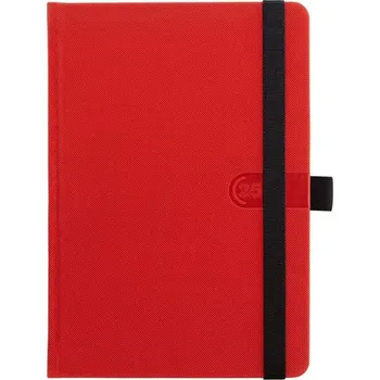 Diář Denní diář 2025 Trendy - A5, červený