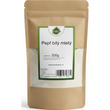 Koření Koření XXL Pepř bílý mletý Hmotnost: 200 g