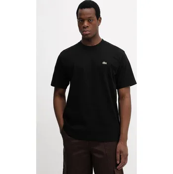 Pánské tričko Bavlněné tričko Lacoste TH0876 černá 99X, vel. S