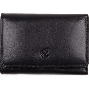 Černá kožená peněženka Cosset 4499 Komodo