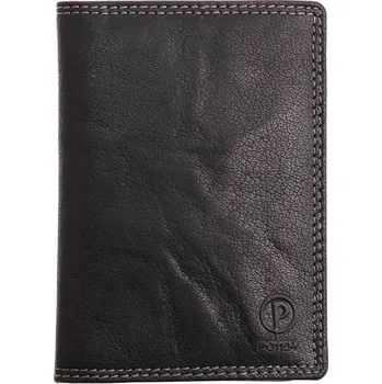Peněženka Kožené pouzdro na doklady Poyem 5226 černé