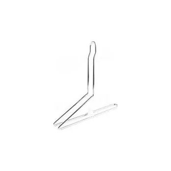 Prodejní regál SÍŤ 5 podstavec k mřížím, do prostoru, chrom