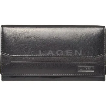 Peněženka dámská peněženka kožená W-2025-černá - BLK