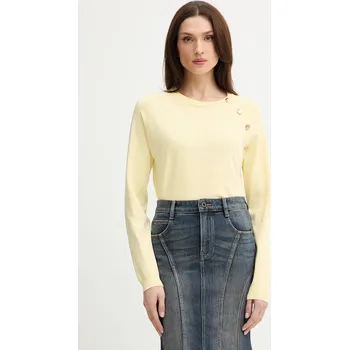 Dámský svetr Svetr Morgan MISTRA žlutá 10X, vel. XS