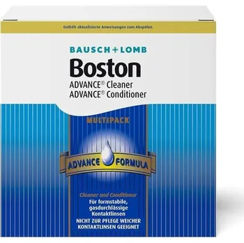 Brýlová obroučka Bausch + Lomb Boston Advance Multipack, pro tvrdé kontaktní čočky: 3 x 30 ml čistič, 3 x 120 ml