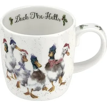 Royal Worcester Vánoční porcelánový hrnek Kachny