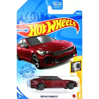 Hračka HOT WHEELS - 2019 Kia Stinger GT Burgundy (F4)