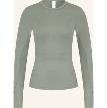 Dámské tričko Lululemon Dámské Tričko S Dlouhým Rukávem Hold Tight, zelená, 42