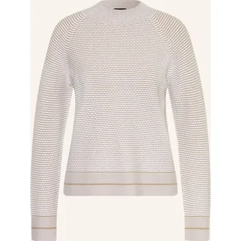 Dámské oblečení Emporio Armani Dámský Svetr, světle šedá / světle hnědá /...