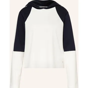 Dámská mikina Monari Dámská Mikina S Kapucí, bílá / tmavě modrá, 42