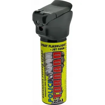 Sebeobrana Obranný plyn TORNADO se svítilnou 63ml