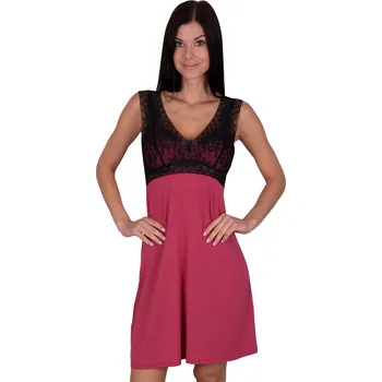 Dámská noční košile Dámská noční košile Larisa soft 28 Babella Barva/Velikost: černá / S