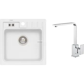 Granitový dřez Alveus SET NIAGARA 20/11 + BATERIE RENO + 5 % sleva v košíku s kódem SLEVA5