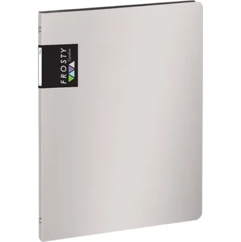 Kroužkový pořadač Opaline Frosty PP A4, 4 kroužek, čirá