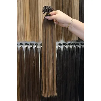 Příčesek Evropské vlasy melírované, 40 cm