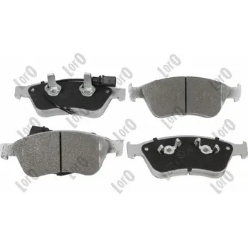 Brzdová destička Sada brzdových destiček, vždy 4 kusy v sadě ABAKUS 231-01-215