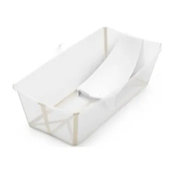 koupací vanička Stokke Flexi Bath Vanička X-Large Sandy Beige + Lehátko