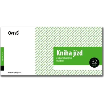 Tiskopis Kniha jízd firemního vozidla DL, 4 x 32 listů