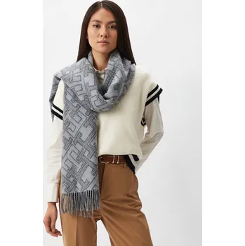 Šála Tommy Hilfiger dámská šedá šála - OS