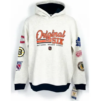 Chlapecká mikina Outerstuff Dětská Mikina Original Six Original 6 Hoodie Po Hoodie Velikost: Dětské L (13 - 14 let)